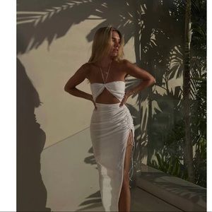 Natalie Rolt Aston Dress in White